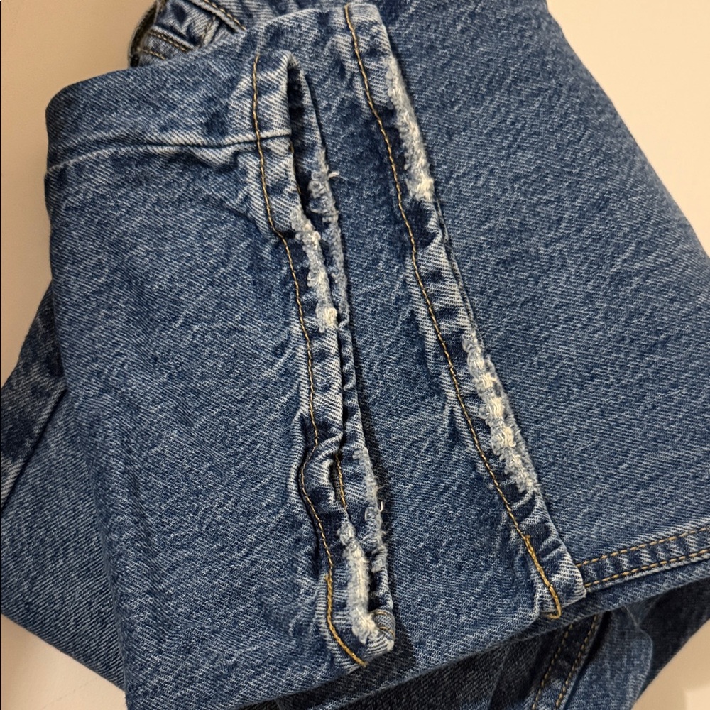 Levi's Low Loose Straight Jeans sz 23 - Picture 5 of 6